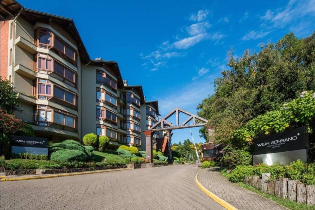 Flat Com Acesso Ao Hotel Ws Gramado Ngoại thất bức ảnh